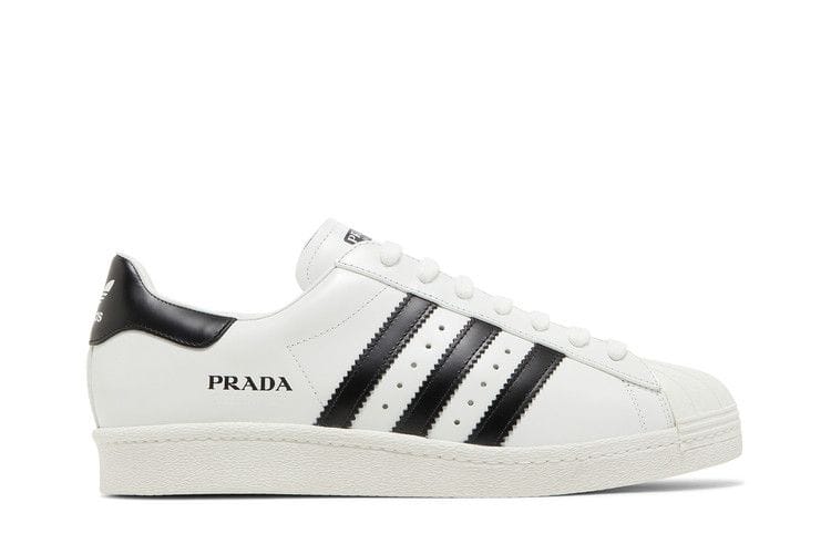 Prada x adidas Superstar White Black