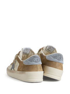 Stardan suede star-emblazoned sneakers