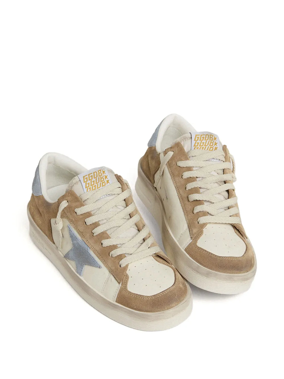 Stardan suede star-emblazoned sneakers
