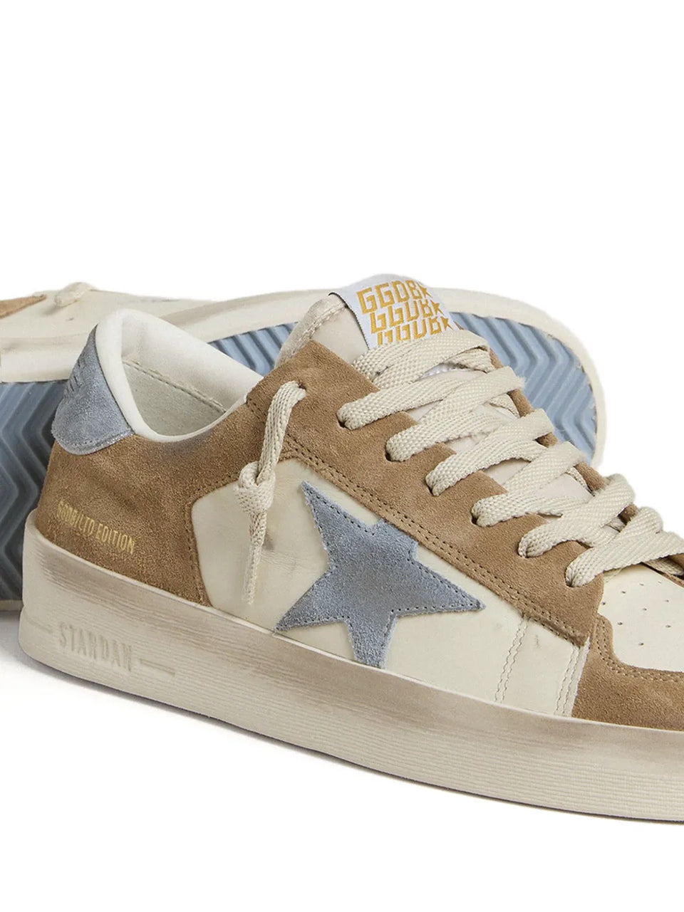 Stardan suede star-emblazoned sneakers