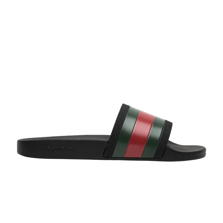Gucci Pursuit '72 Rubber Slide Black