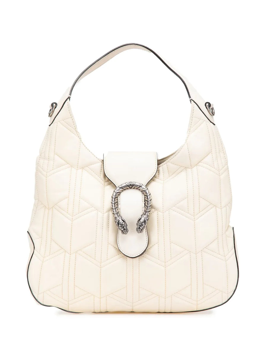 2016-2024 Quilted Leather Dionysus Web Hobo satchel