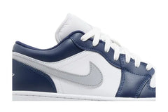 Air Jordan 1 Low Wolf Grey Midnight Navy