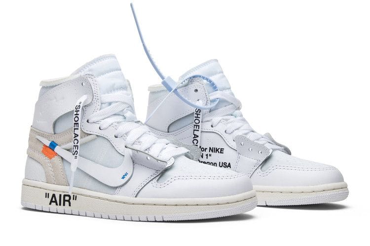 Off-White x Air Jordan 1 Retro High OG BG White 2018