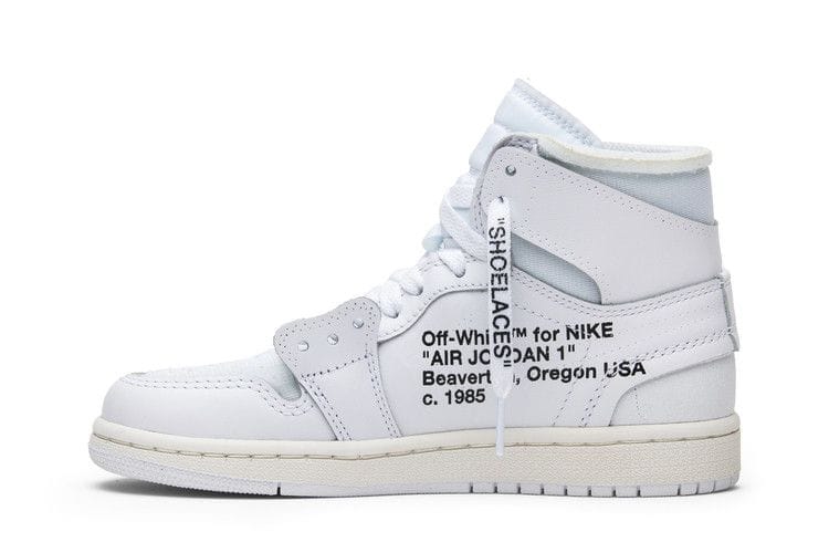 Off-White x Air Jordan 1 Retro High OG BG White 2018
