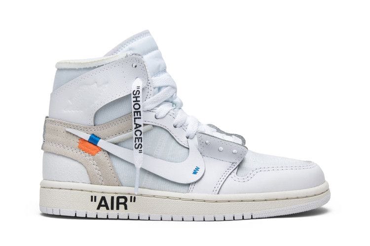 Off-White x Air Jordan 1 Retro High OG BG White 2018