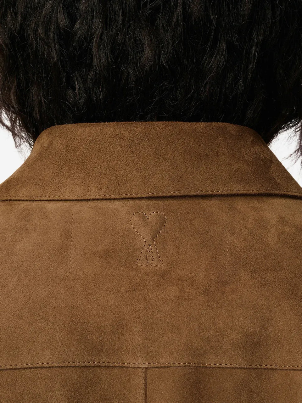 leather shirt jacket