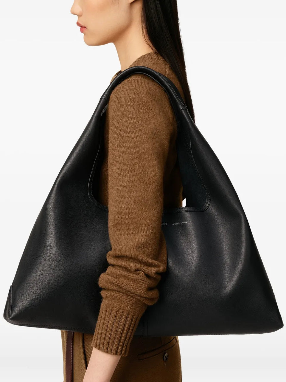 Etienne leather shoulder bag