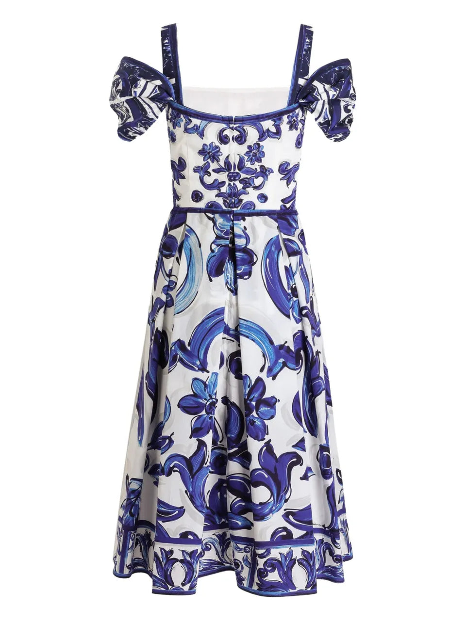 paisley-print maxi dress