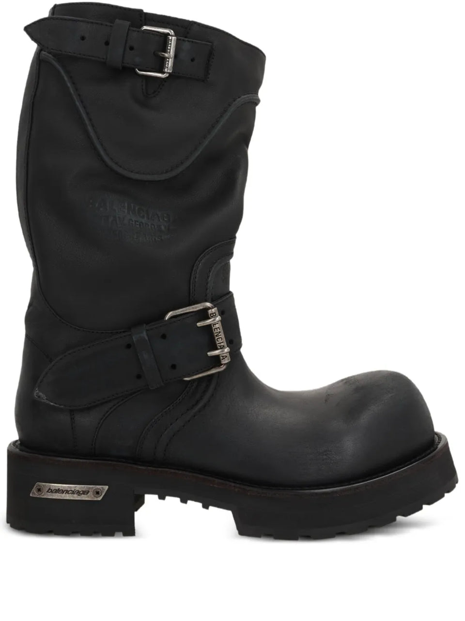 Venom leather boots