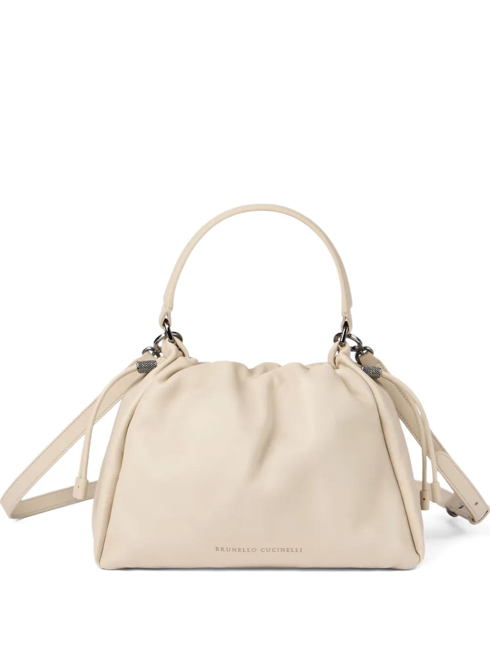 small Mellow leather cross bucket bag