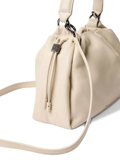 small Mellow leather cross bucket bag