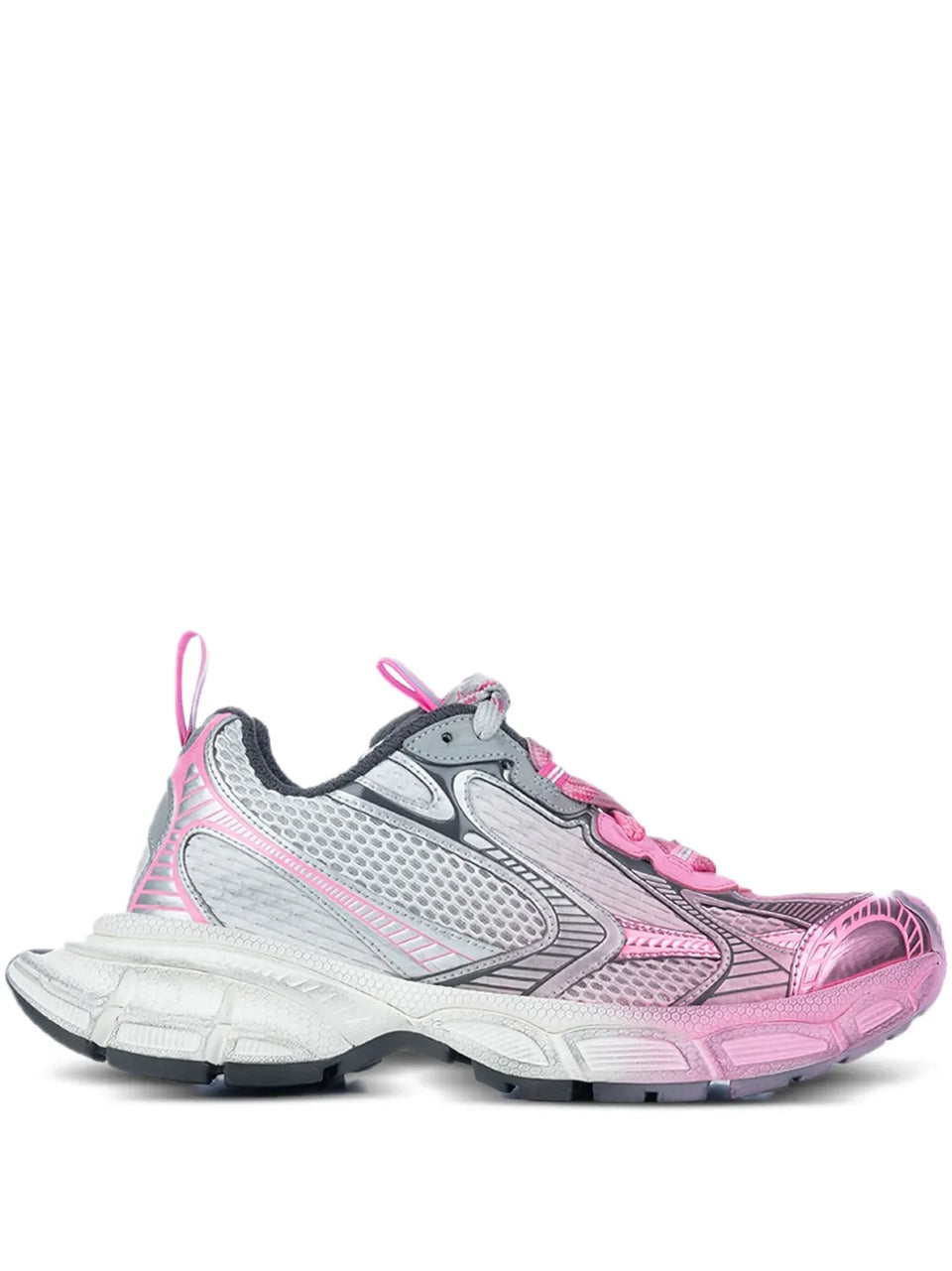 3XL mesh-panelled sneakers
