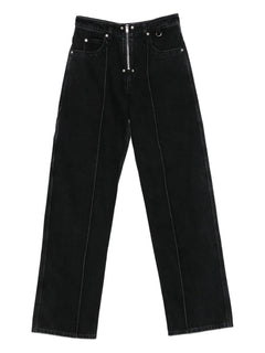 Stelyna zip-fly panelled jeans