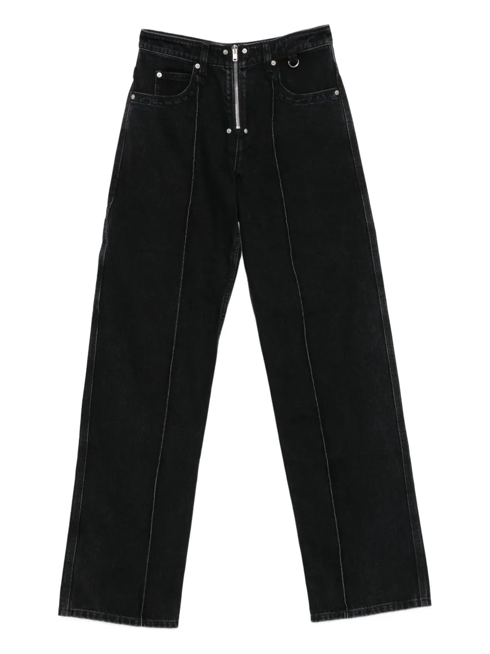 Stelyna zip-fly panelled jeans