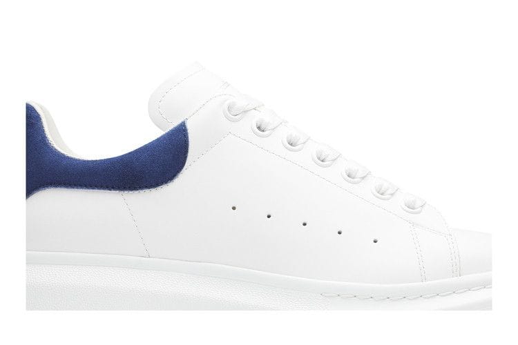 Alexander McQueen Oversized Sneaker White Paris Blue