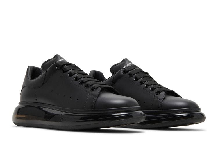 Alexander McQueen Oversized Sneaker Clear Sole - Black