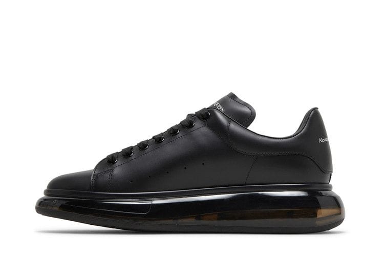 Alexander McQueen Oversized Sneaker Clear Sole - Black