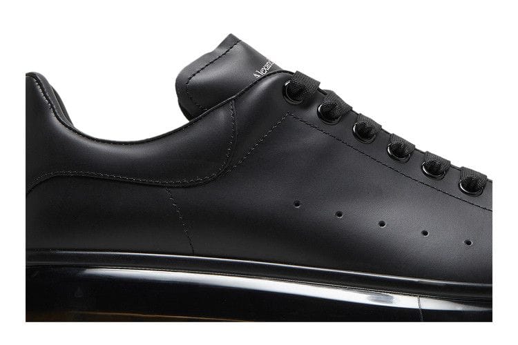 Alexander McQueen Oversized Sneaker Clear Sole - Black