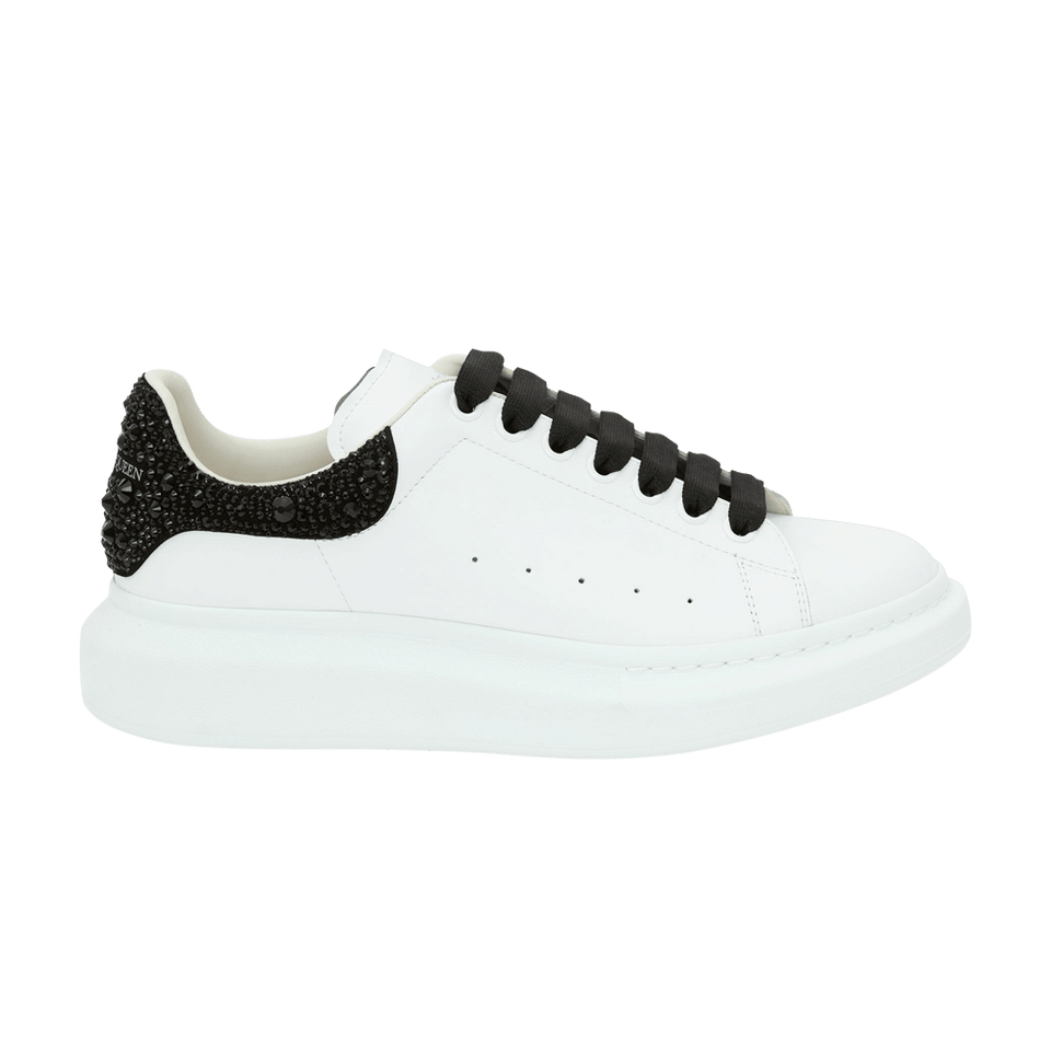 Alexander McQueen Oversized Sneaker Black Crystal