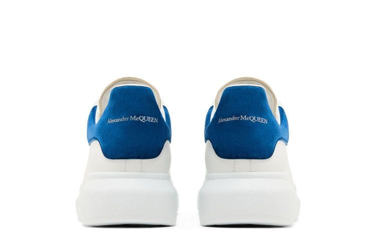 Alexander McQueen Oversized Sneaker White Paris Blue 2024