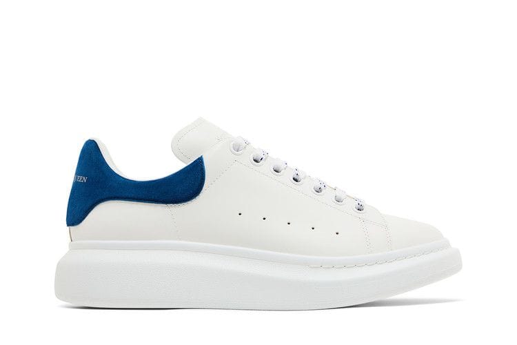 Alexander McQueen Oversized Sneaker White Paris Blue 2024