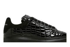 Alexander McQueen Oversized Sneaker Black Crocodile