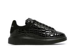 Alexander McQueen Oversized Sneaker Black Crocodile