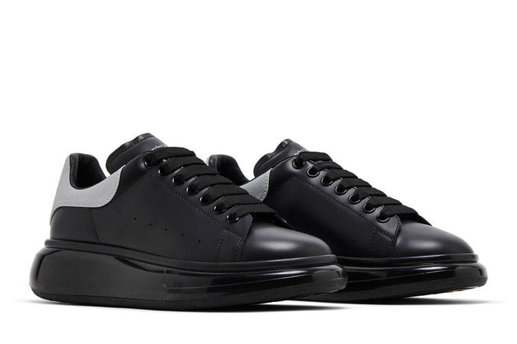 Alexander McQueen Oversized Sneaker Clear Sole - Black Grey