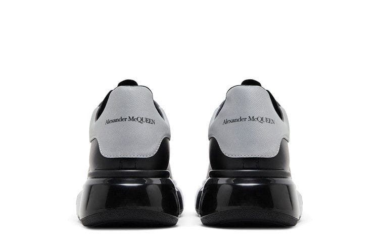 Alexander McQueen Oversized Sneaker Clear Sole - Black Grey