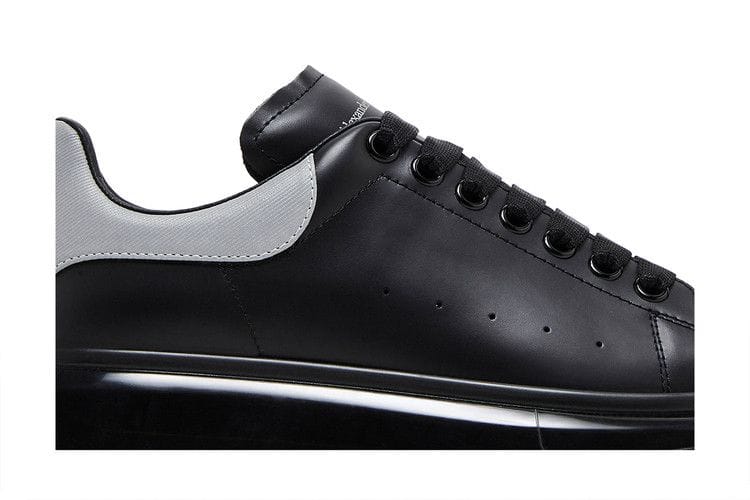 Alexander McQueen Oversized Sneaker Clear Sole - Black Grey