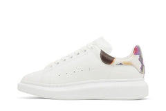 Alexander McQueen Oversized Sneaker White Marble