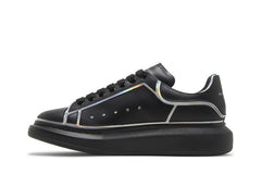 Alexander McQueen Oversized Sneaker Black Silver Holo