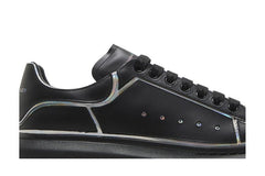 Alexander McQueen Oversized Sneaker Black Silver Holo
