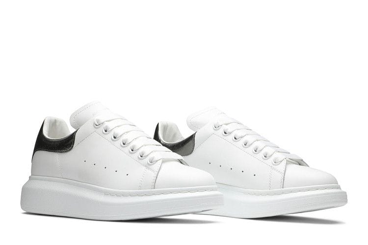 Alexander Mcqueen Oversized White Metallic