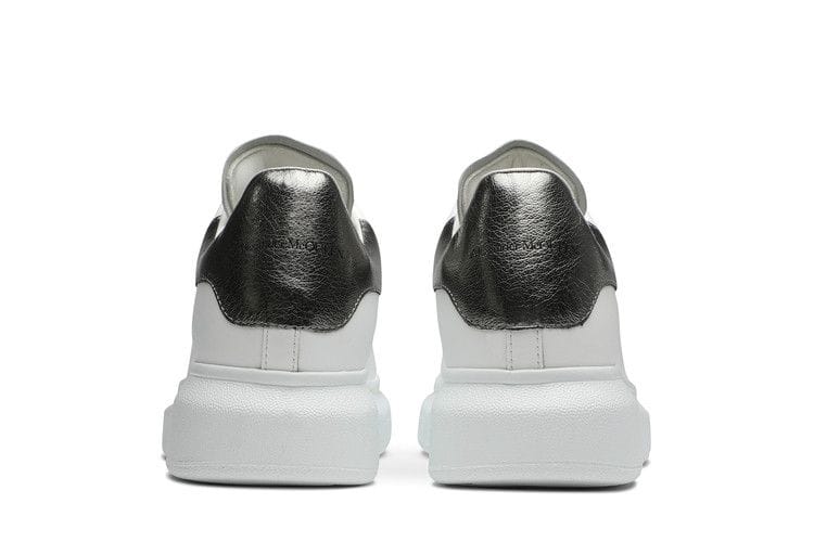 Alexander Mcqueen Oversized White Metallic