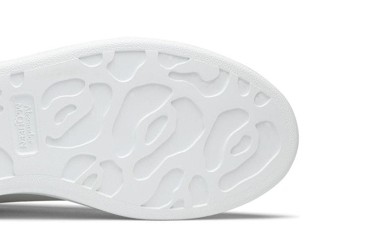 Alexander Mcqueen Oversized White Metallic