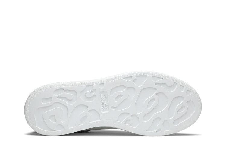 Alexander Mcqueen Oversized White Metallic