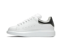 Alexander Mcqueen Oversized White Metallic