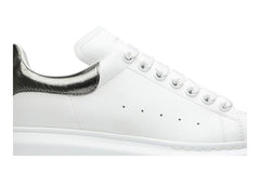 Alexander Mcqueen Oversized White Metallic