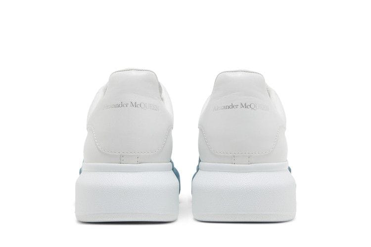 Alexander McQueen Oversized Sneaker White Emerald Green Spray