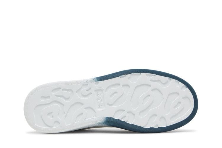 Alexander McQueen Oversized Sneaker White Emerald Green Spray