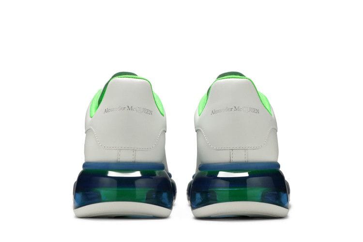 Alexander McQueen Oversized Sneaker Transparent Sole - White Blue