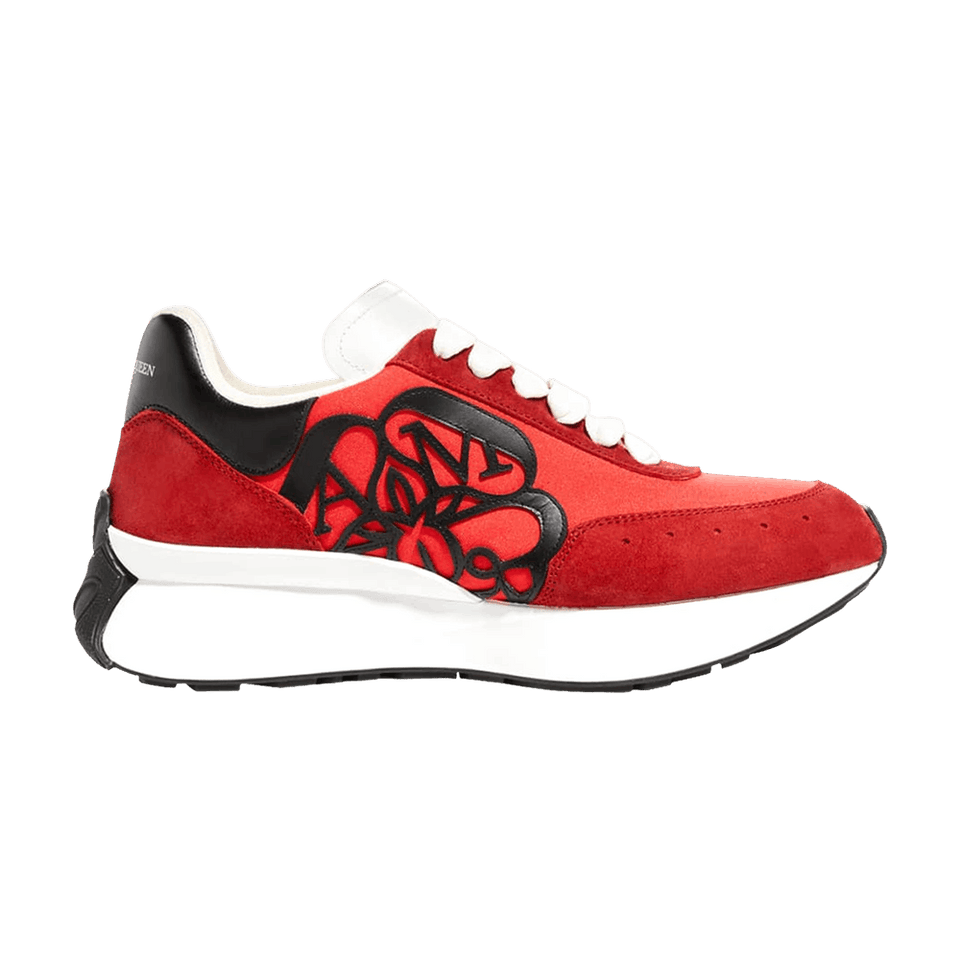 Alexander McQueen Sprint Runner Lust Red