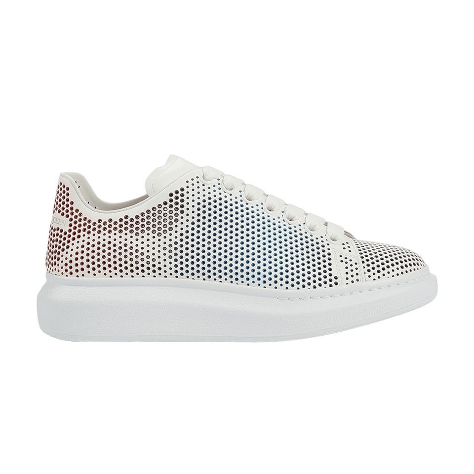 Alexander McQueen Oversized Sneaker Perforated - White Multicolor