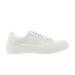 Alexander McQueen Deck Plimsoll Optic White