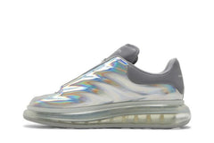 Alexander McQueen Oversized Sneaker Silver Iridescent