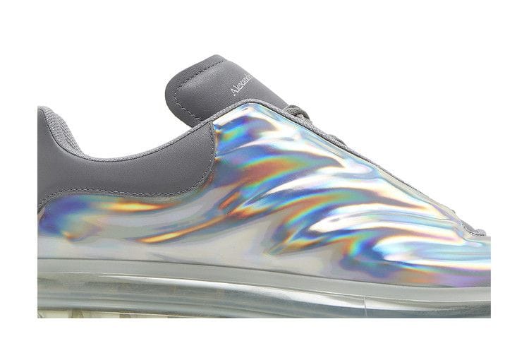 Alexander McQueen Oversized Sneaker Silver Iridescent
