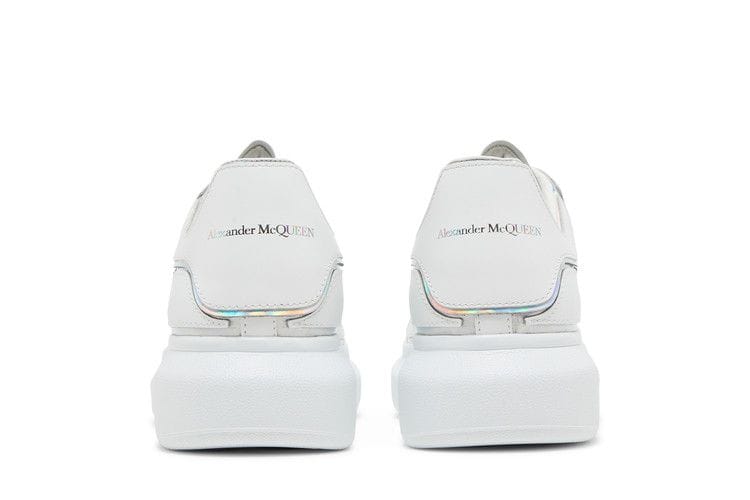 Alexander McQueen Oversized Sneaker White Silver