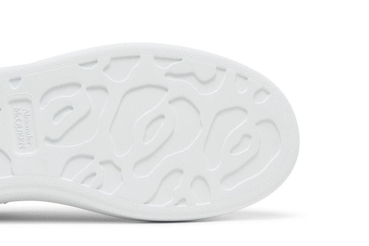 Alexander McQueen Oversized Sneaker White Silver